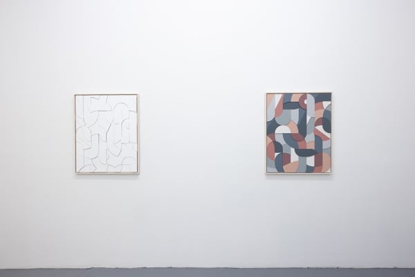 Installation image of Scott Albrecht exhibition "The Shadow of The Sun"