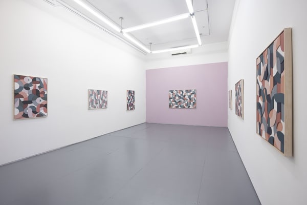 Installation image of Scott Albrecht exhibition "The Shadow of The Sun"