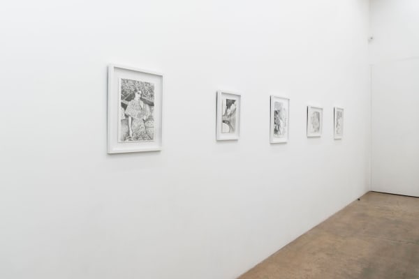 Installation image of Martine Johanna's exhibition at Hashimoto Contemporary Los Angeles 