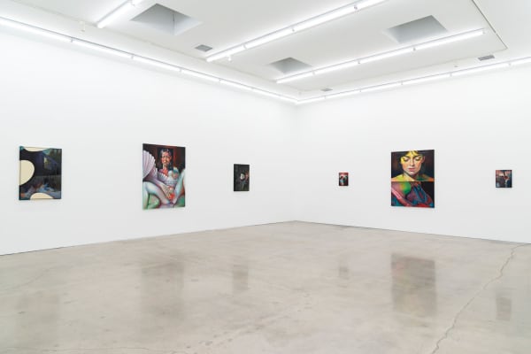 Installation image of Martine Johanna's exhibition at Hashimoto Contemporary Los Angeles 