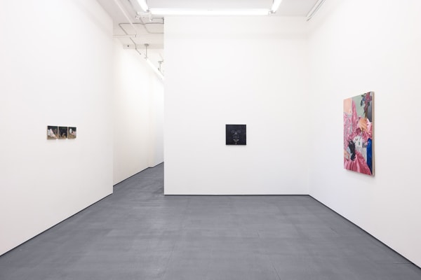 Installation image of Sabrina Bockler "Coquette" exhibition
