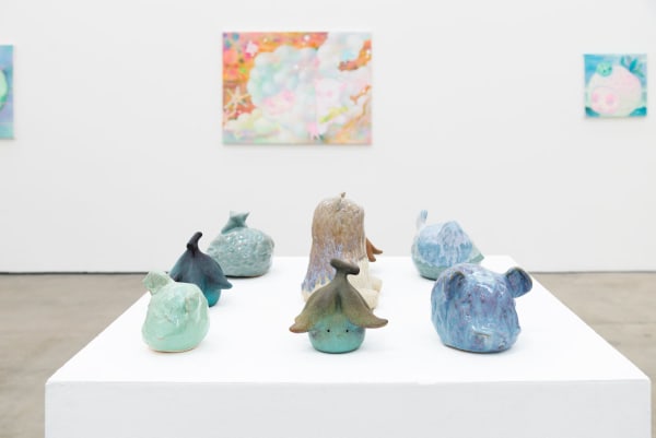 Installation view of So Youn Lee's work at Hashimoto Contemporary Los Angeles