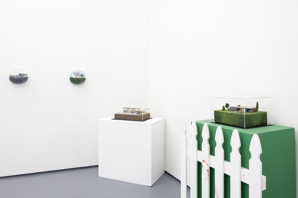 Installation image of Abigail Goldman exhibition "State of Nature"