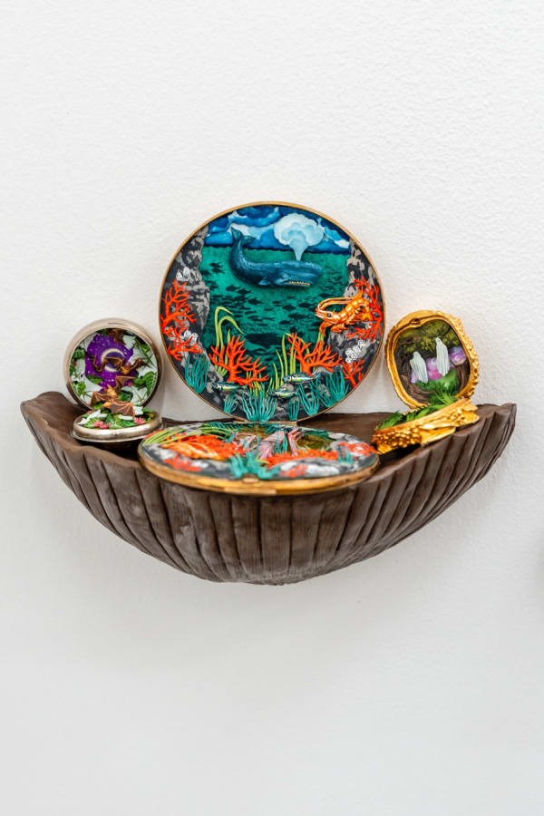 Installation image of Shannon Taylors artwork at Hashimoto Contemporary LA