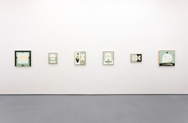 Installation view of madeleine Tonzi's "The Moon Underwater" exhibition