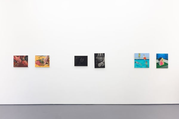 installation image of Hashimoto Contemporary NYC exhibition "Left Unsaid"