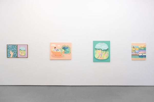Installation view of "Dear Moments" by Danym Kwon