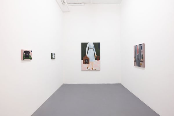 Installation view of Angela Burson's "Analog Conditions"