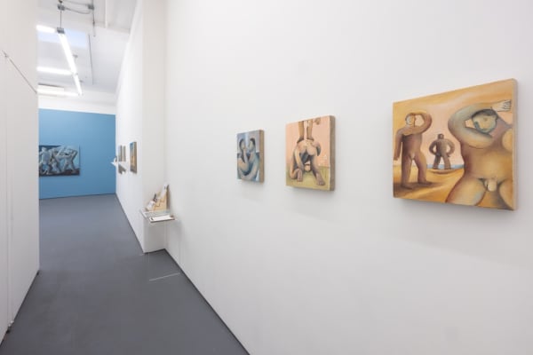 Installation view of Carlos Rodriguez "The Light That Passes Through us"