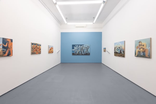 Installation view of Carlos Rodriguez "The Light That Passes Through us"