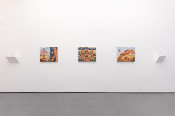 Installation view of Carlos Rodriguez "The Light That Passes Through us"