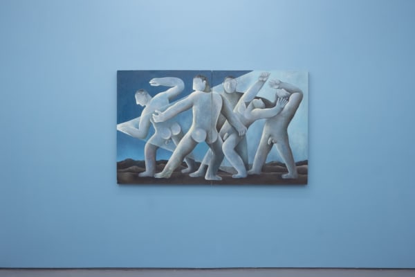 Installation view of Carlos Rodriguez "The Light That Passes Through us"