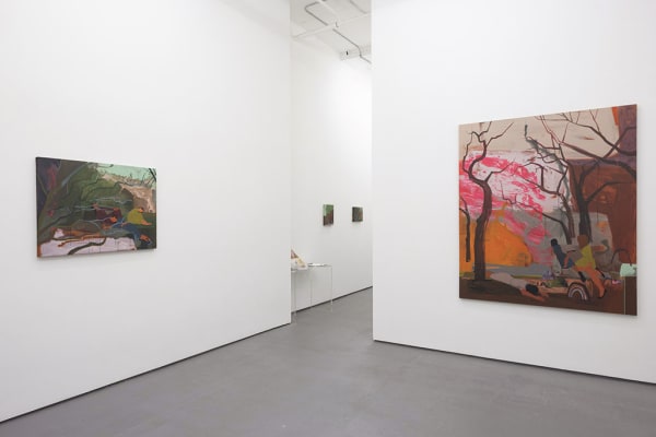 Install photo of Seonna Hong's solo exhibition "Cognitive Dissonance"