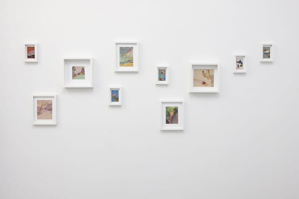 Install photo of Seonna Hong's solo exhibition "Cognitive Dissonance"