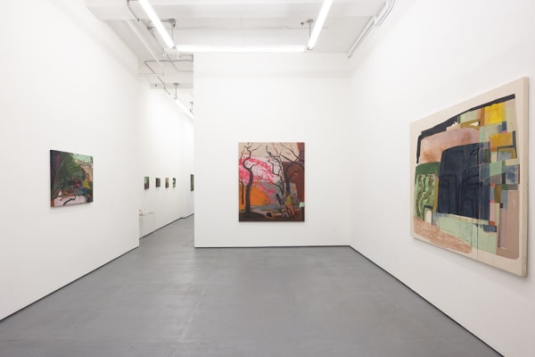 Install photo of Seonna Hong's solo exhibition "Cognitive Dissonance"