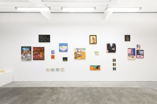 Installation view, "Doggone Delightful" exhibition at Hashimoto Contemporary, San Francisco