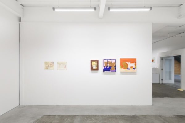 Installation view, "Doggone Delightful" exhibition at Hashimoto Contemporary, San Francisco