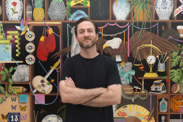 Portrait of artist Casey Gray