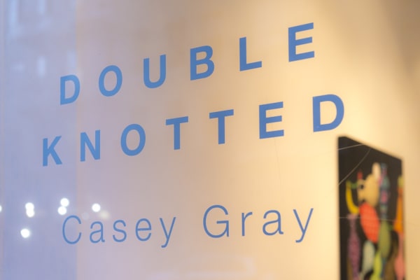 Casey Gray "Double Knotted" installation view