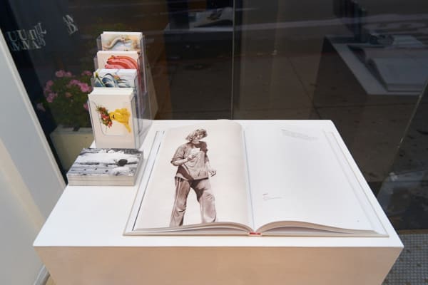 Installation image from Joel Daniel Phillips' "Hazards May Be Present II" at Hashimoto Contemporary SF