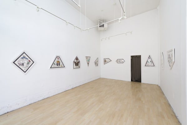 Alex Ziv installation view