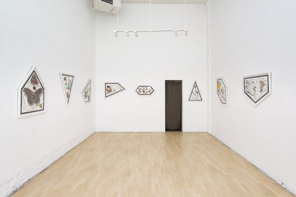 Alex Ziv installation view