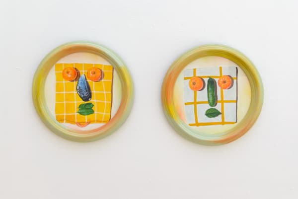 Installation view of "Friends & Family" group show in SF