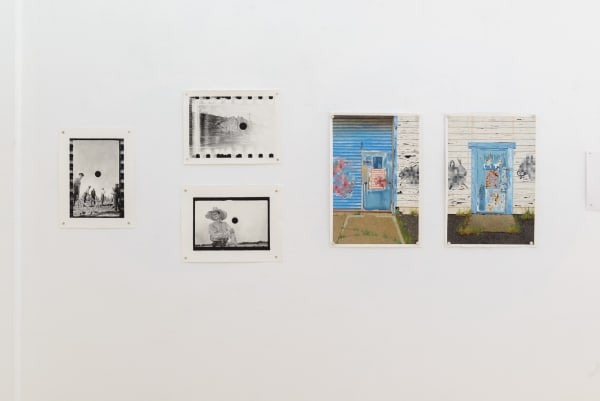 Installation view of "Friends & Family" group show in SF