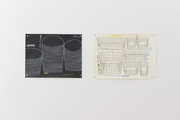 Installation view of "Friends & Family" group show in SF