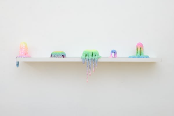 Installation image of Dan Lam's exhibition "Sweet Meats" at Hashimoto Contemporary SF