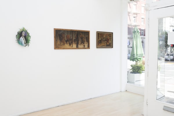 Installation image from "Lush Life" at Hashimoto Contemporary SF