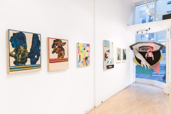 Installation image of "Winter Group Show" at Hashimoto Contemporary