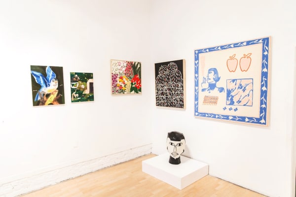 Installation image of "Winter Group Show" at Hashimoto Contemporary