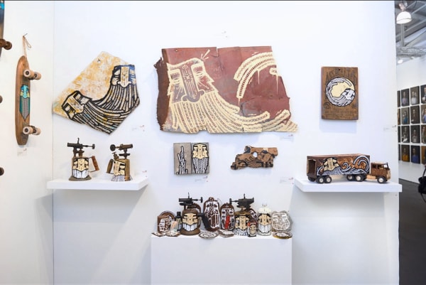 GATS Art Market San Francisco installation 