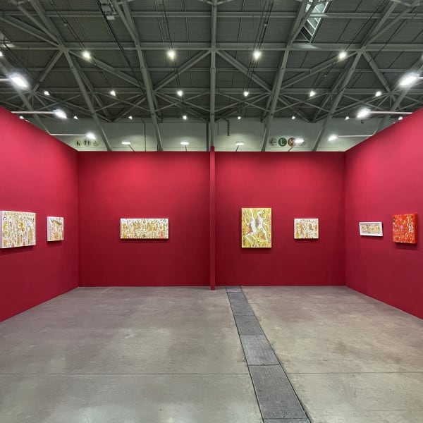Installation view of Mu Pan's exhibition at Taipei Dangdai 2023