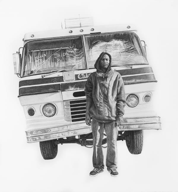 Drawing by artist Joel Daniel Phillips