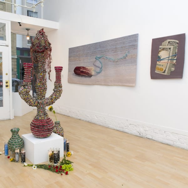 Erin M. Reilly and Lucien Shapiro installation of 'ANEW' in SF