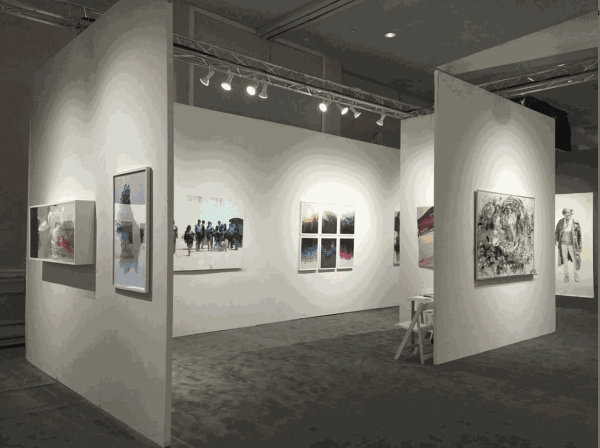 Installation image from the Hashimoto Contemporary booth at Miami Project 2015