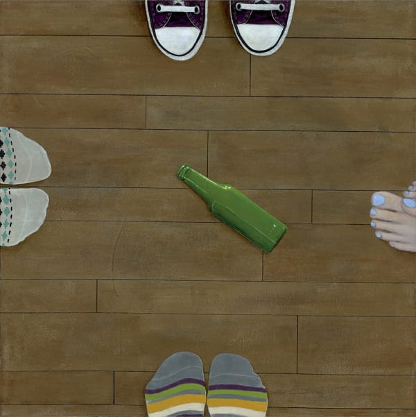 Gabe Langholtz spin the bottle print