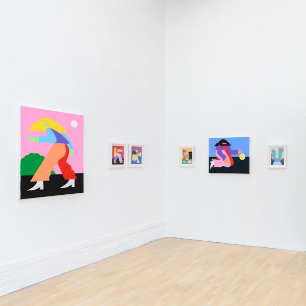 Installation view of MARBIE's exhibition "Loved Ones"