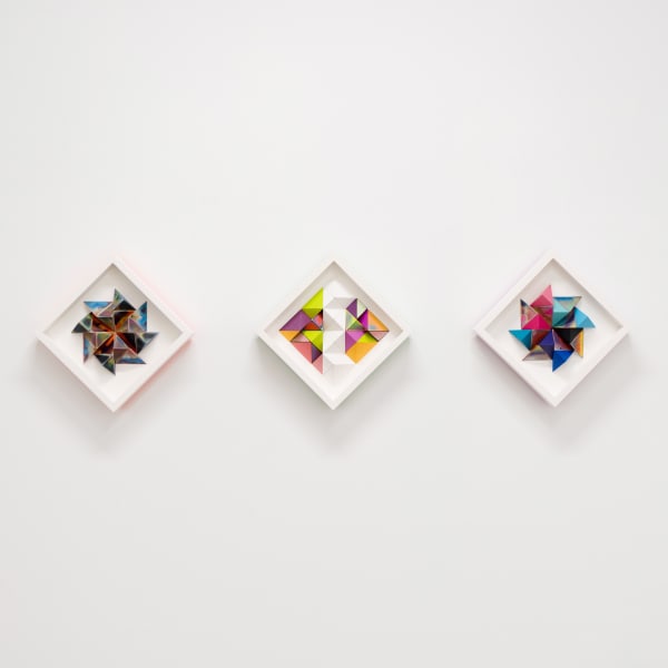 Installation view of Sean Newport's solo exhibition at Hashimoto Contemporary SF