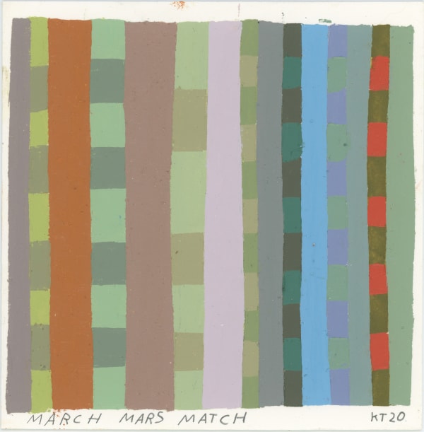 kristin texeira_march_oil on paper_6 x 6 inches_oil on paper_2020