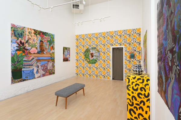 Anna Valdez exhibition installation