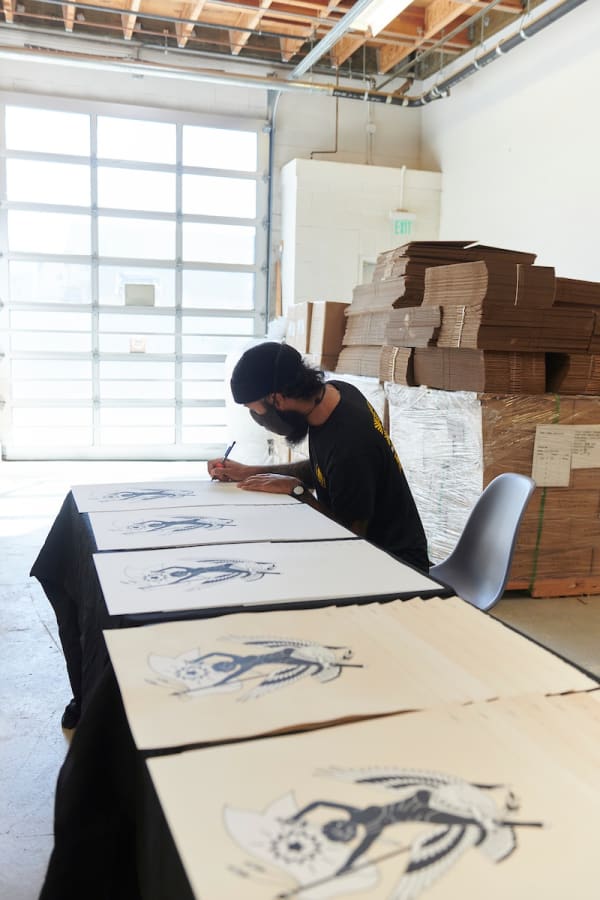 Artist Chris Martin from Oakland