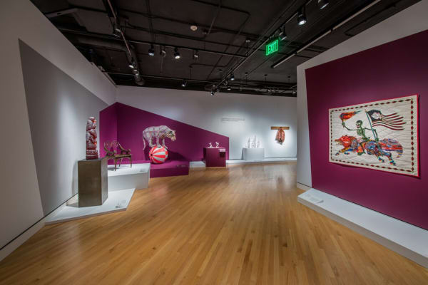 Crystal Bridges "Crafting America" installation view