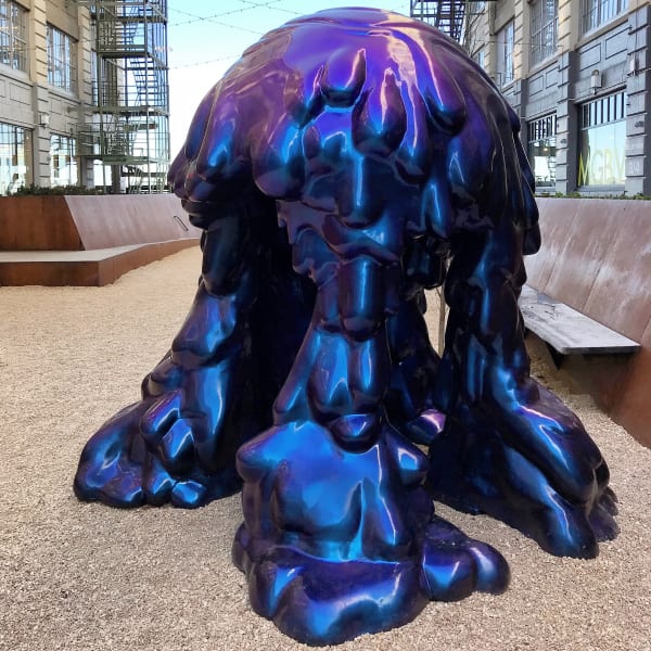 Dan Lam public sculpture at Industry City