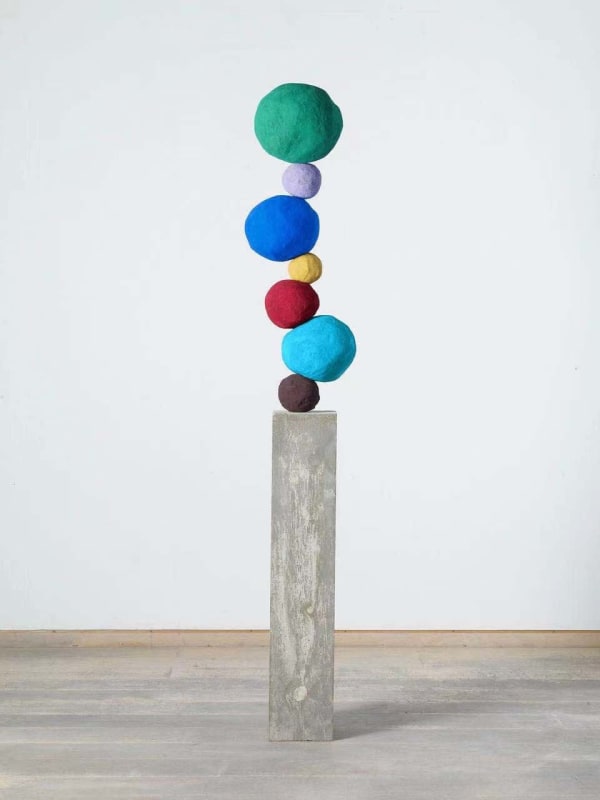 Annie Morris, Stack 7- Viridian Green, 2020