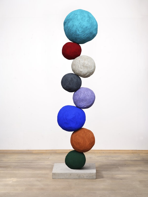Annie Morris, Stack 8 - Studio Turquoise, 2023