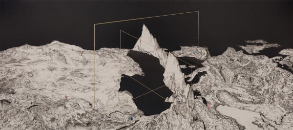 Zhu Rixin, Courtyard, 2021