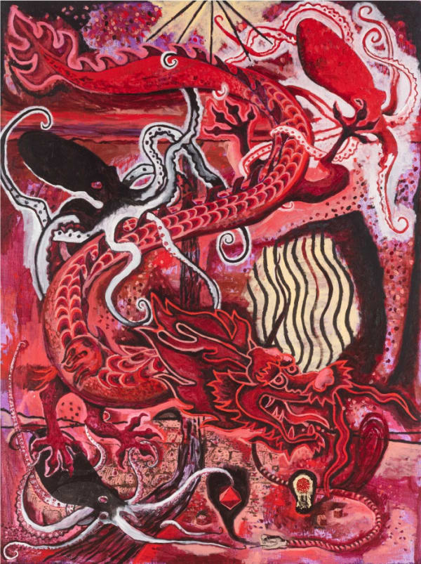 Damien Deroubaix - Untitled, 2022